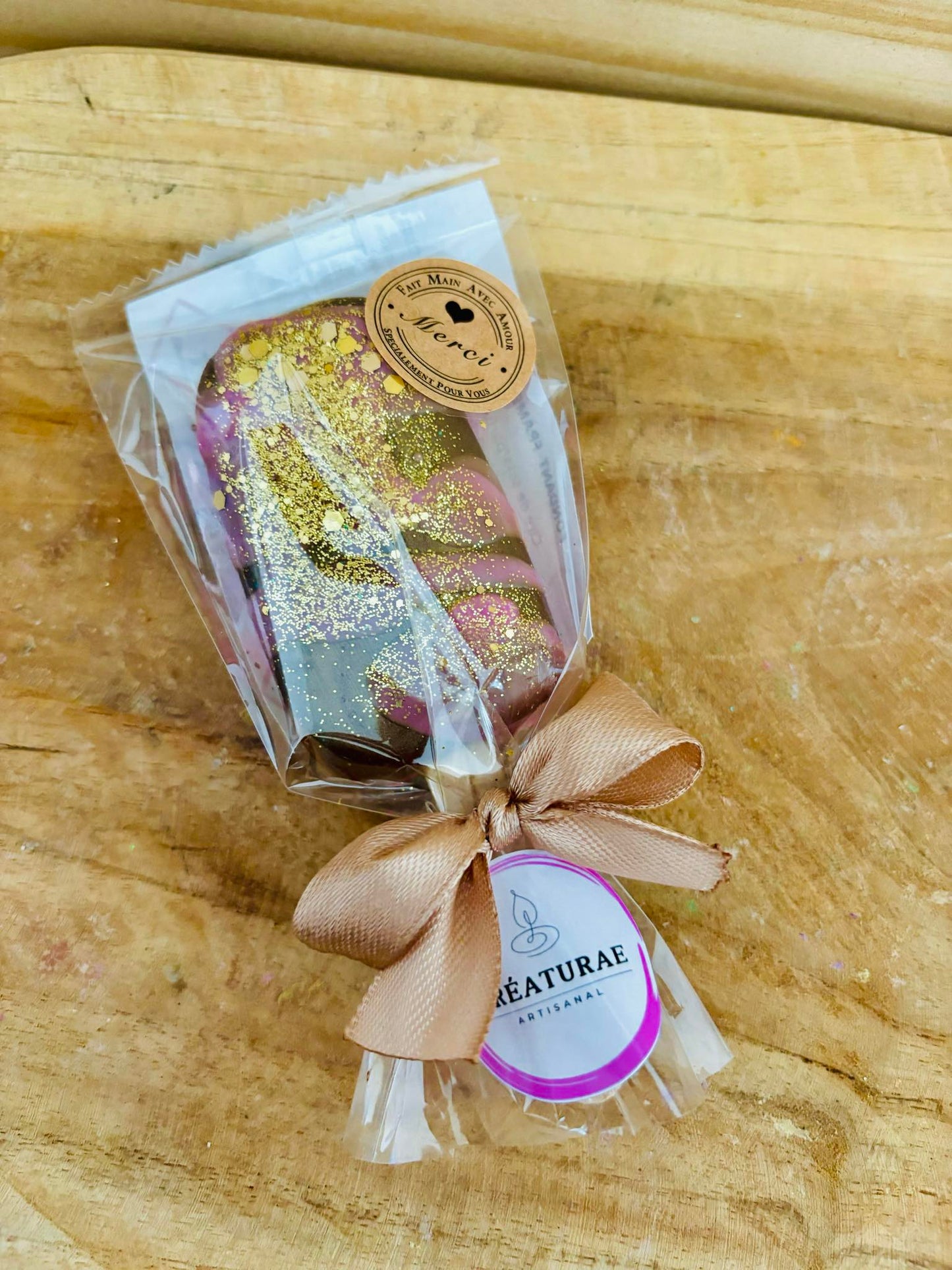 FONDANT BÂTONNET GLACE FRAMBOISE ET CARAMEL